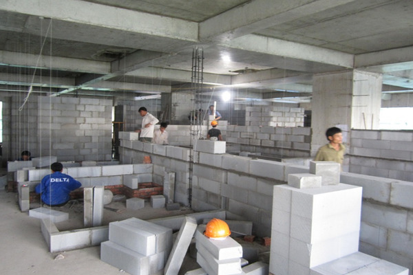 Panel tường bê tông nhẹ Quảng Ninh – Giải pháp xây tường hiện đại với gạch AAC