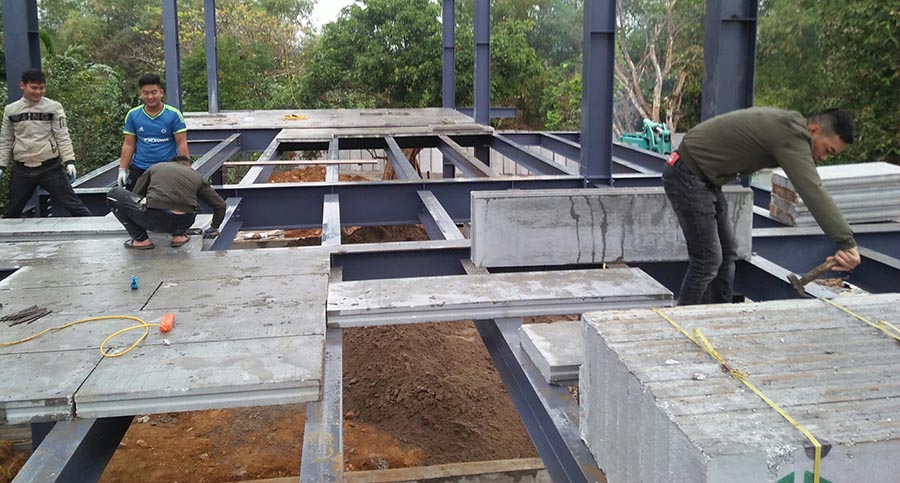 Sàn panel nhẹ – Giải pháp sàn hiện đại cho công trình bền vững và tiết kiệm