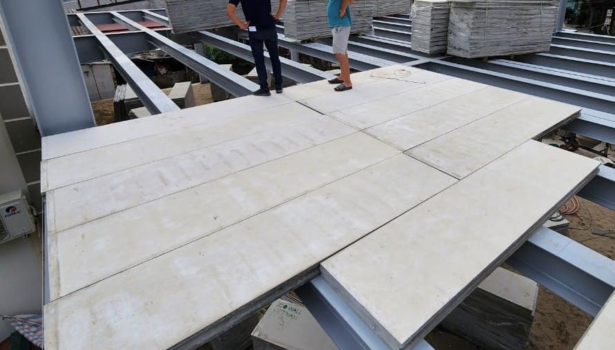 Xây dựng nhà xưởng bê tông khí chưng áp Hải Phòng
